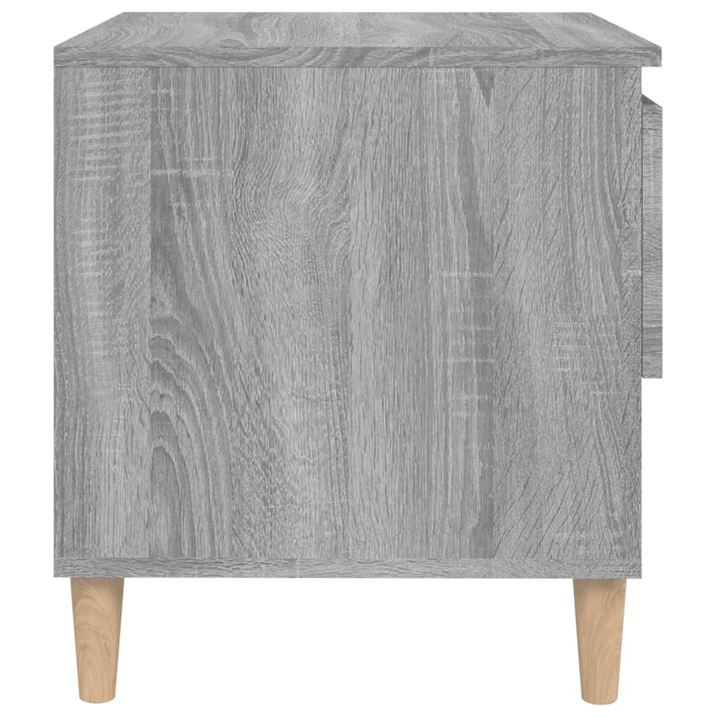 Nachttisch Grau Sonoma 50x46x50 cm Holzwerkstoff - Pazzar.ch