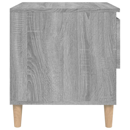 Nachttisch Grau Sonoma 50x46x50 cm Holzwerkstoff - Pazzar.ch