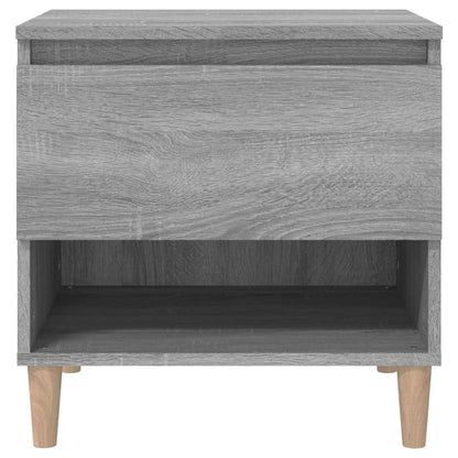 Nachttische 2 Stk. Grau Sonoma 50x46x50 cm Holzwerkstoff - Pazzar.ch
