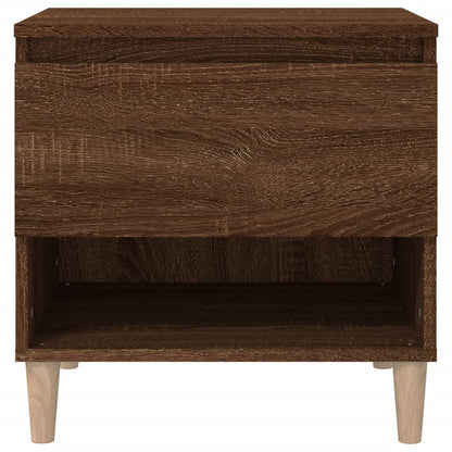 Nachttisch Braun Eichen-Optik 50x46x50 cm Holzwerkstoff - Pazzar.ch