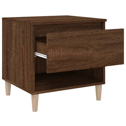 Nachttisch Braun Eichen-Optik 50x46x50 cm Holzwerkstoff - Pazzar.ch