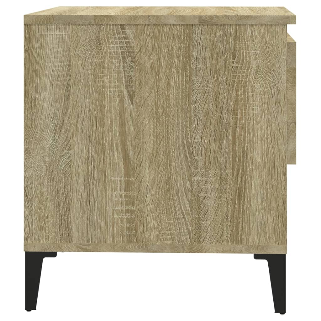 Beistelltisch Sonoma-Eiche 50x46x50 cm Holzwerkstoff - Pazzar.ch