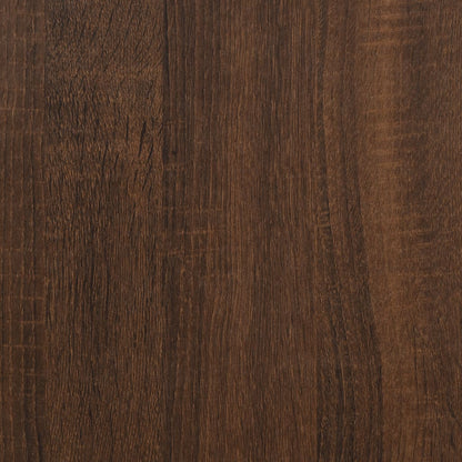 Beistelltisch Braun Eichen-Optik 50x46x50 cm Holzwerkstoff - Pazzar.ch