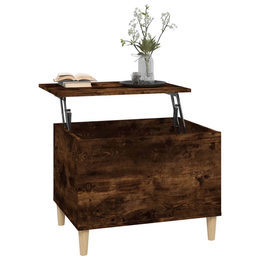 Couchtisch Räuchereiche 60x44,5x45 cm Holzwerkstoff - Pazzar.ch