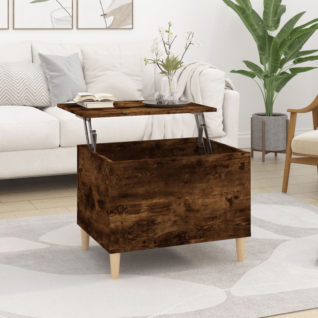 Couchtisch Räuchereiche 60x44,5x45 cm Holzwerkstoff - Pazzar.ch