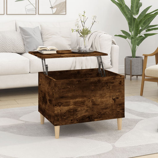 Couchtisch Räuchereiche 60x44,5x45 cm Holzwerkstoff - Pazzar.ch