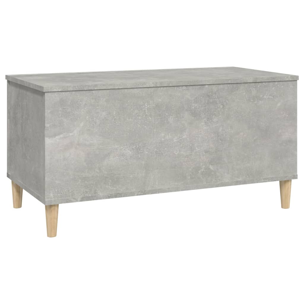 Couchtisch Betongrau 90x44,5x45 cm Holzwerkstoff - Pazzar.ch