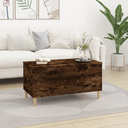 Couchtisch Räuchereiche 90x44,5x45 cm Holzwerkstoff - Pazzar.ch