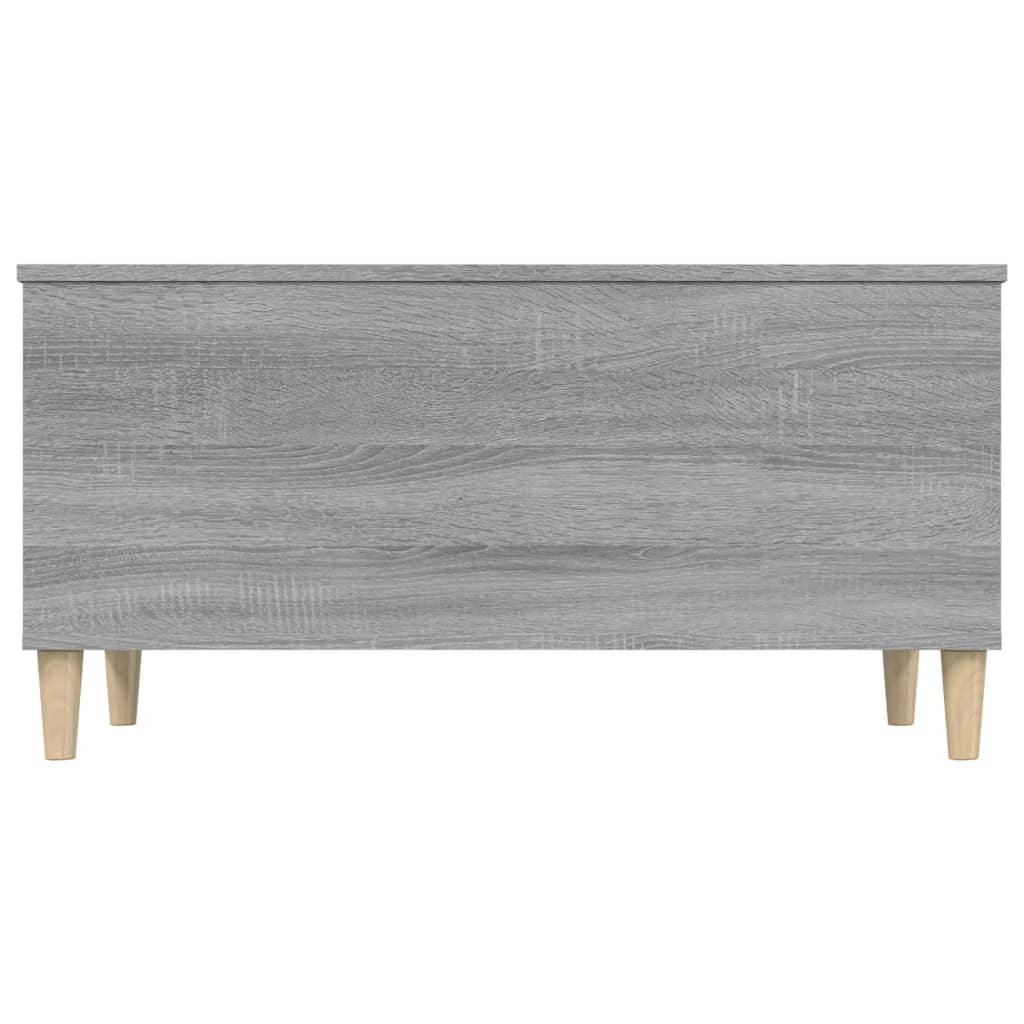 Couchtisch Grau Sonoma 90x44,5x45 cm Holzwerkstoff - Pazzar.ch