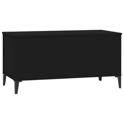 Couchtisch Schwarz 90x44,5x45 cm Holzwerkstoff - Pazzar.ch
