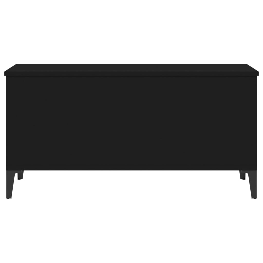 Couchtisch Schwarz 90x44,5x45 cm Holzwerkstoff - Pazzar.ch
