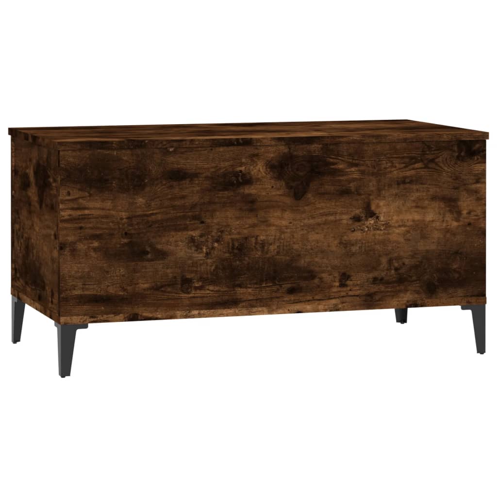 Couchtisch Räuchereiche 90x44,5x45 cm Holzwerkstoff - Pazzar.ch