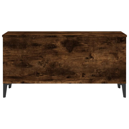 Couchtisch Räuchereiche 90x44,5x45 cm Holzwerkstoff - Pazzar.ch