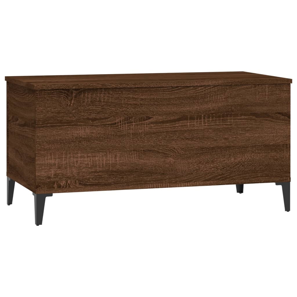 Couchtisch Braun Eichen-Optik 90x44,5x45 cm Holzwerkstoff - Pazzar.ch