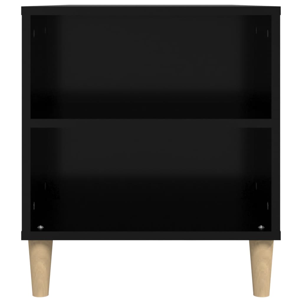 TV-Schrank Schwarz 102x44,5x50 cm Holzwerkstoff