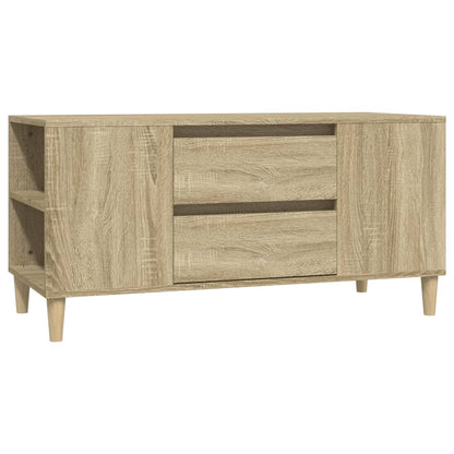 TV-Schrank Sonoma-Eiche 102x44,5x50 cm Holzwerkstoff - Pazzar.ch