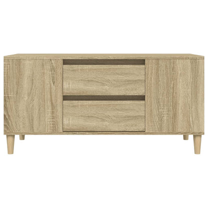 TV-Schrank Sonoma-Eiche 102x44,5x50 cm Holzwerkstoff - Pazzar.ch