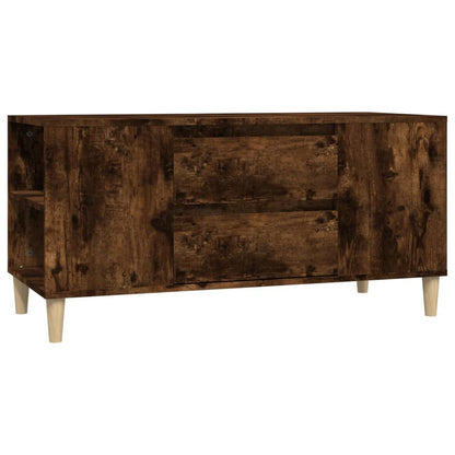 TV-Schrank Räuchereiche 102x44,5x50 cm Holzwerkstoff - Pazzar.ch