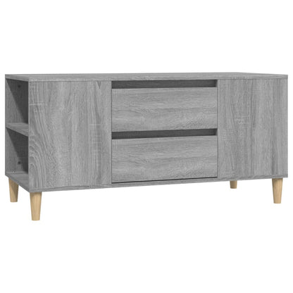 TV-Schrank Grau Sonoma 102x44,5x50 cm Holzwerkstoff - Pazzar.ch