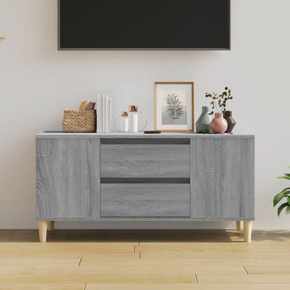 TV-Schrank Grau Sonoma 102x44,5x50 cm Holzwerkstoff - Pazzar.ch