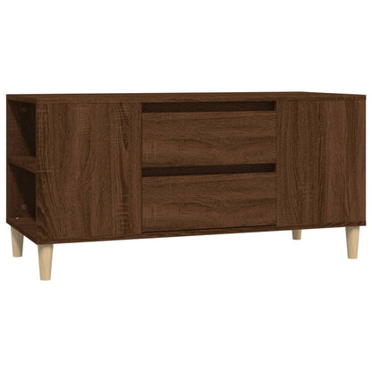 TV-Schrank Braun Eichen-Optik 102x44,5x50 cm Holzwerkstoff - Pazzar.ch