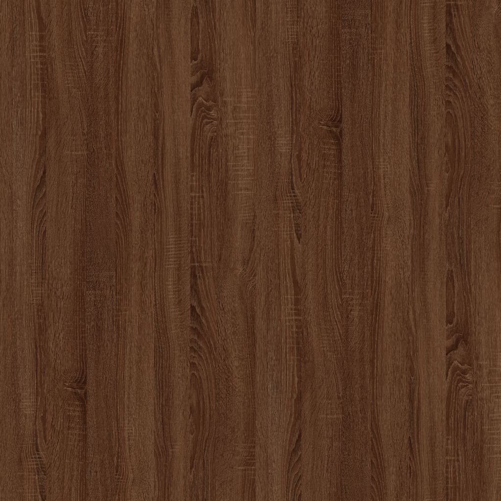 TV-Schrank Braun Eichen-Optik 102x44,5x50 cm Holzwerkstoff - Pazzar.ch