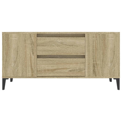 TV-Schrank Sonoma-Eiche 102x44,5x50 cm Holzwerkstoff - Pazzar.ch