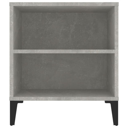 TV-Schrank Betongrau 102x44,5x50 cm Holzwerkstoff - Pazzar.ch