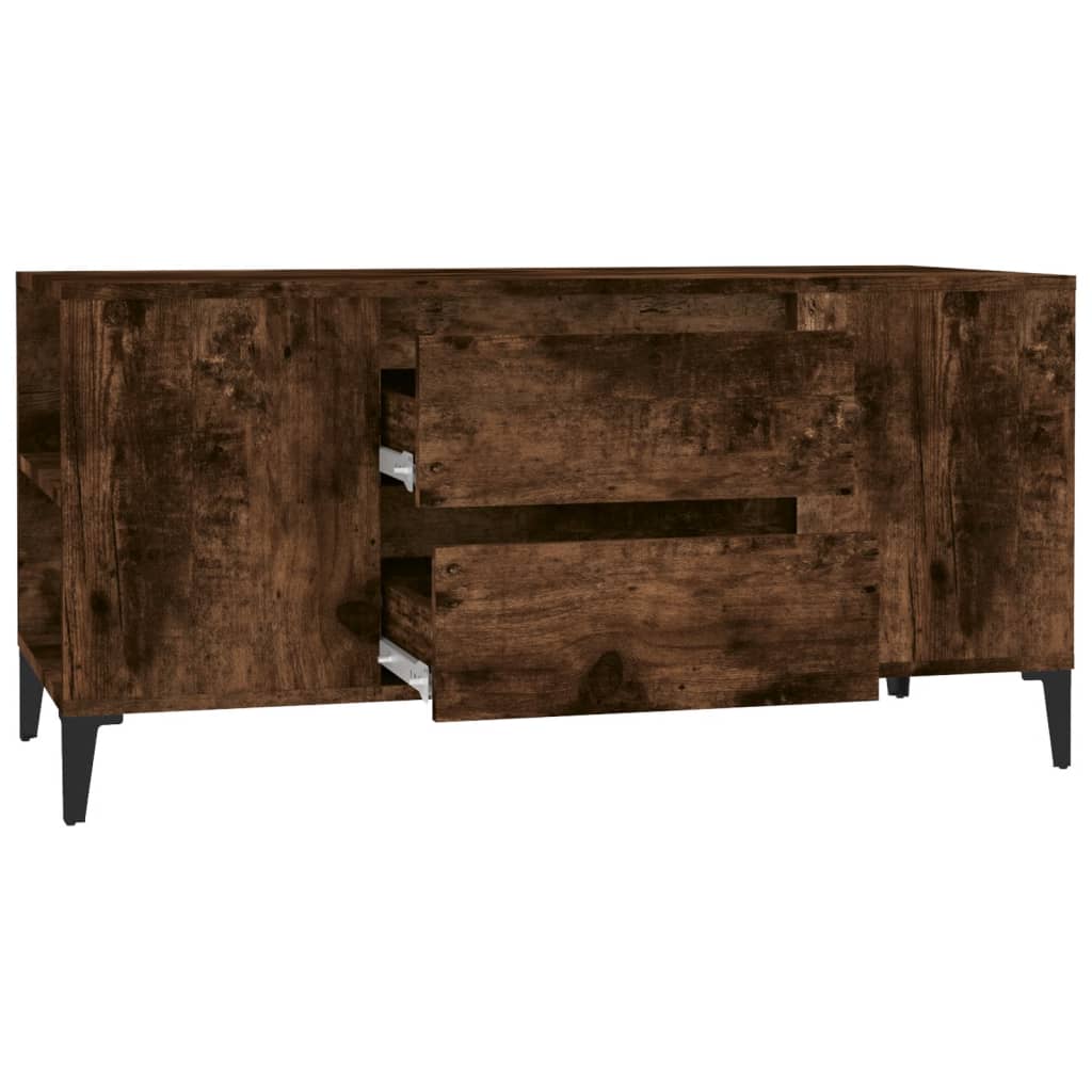TV-Schrank Räuchereiche 102x44,5x50 cm Holzwerkstoff - Pazzar.ch