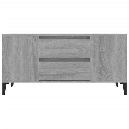 TV-Schrank Grau Sonoma 102x44,5x50 cm Holzwerkstoff - Pazzar.ch
