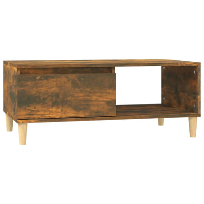 Couchtisch Räuchereiche 90x50x36,5 cm Holzwerkstoff - Pazzar.ch