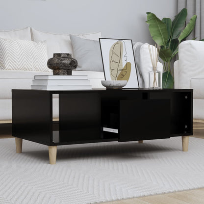 Couchtisch Schwarz 90x50x36,5 cm Holzwerkstoff - Pazzar.ch