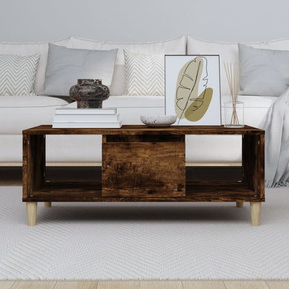 Couchtisch Räuchereiche 90x50x36,5 cm Holzwerkstoff - Pazzar.ch