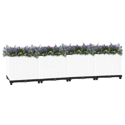 Hochbeet 160x40x38 cm Polypropylen - Pazzar.ch