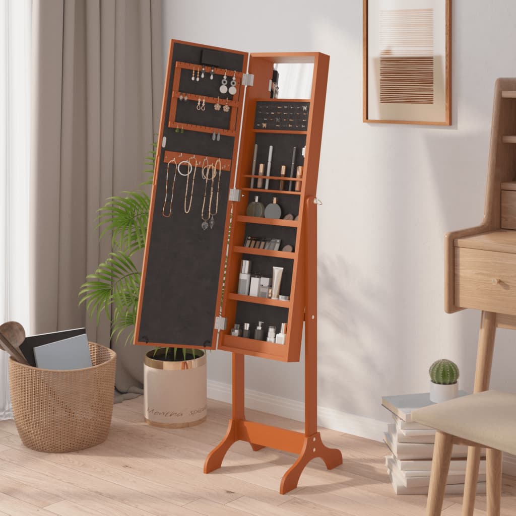 Standspiegel mit LED 34x37x146 cm - Pazzar.ch
