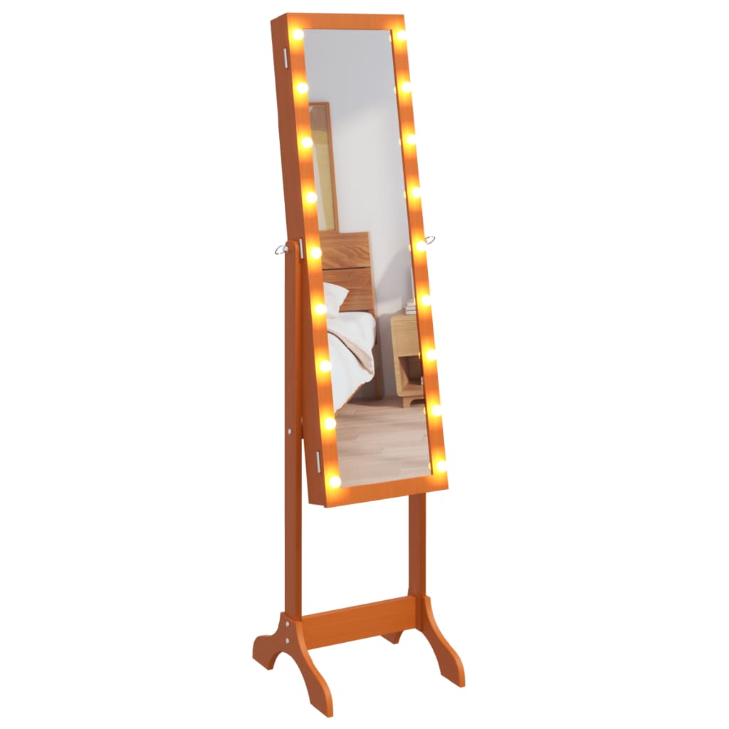 Standspiegel mit LED 34x37x146 cm - Pazzar.ch
