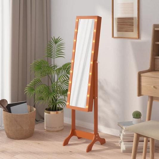 Standspiegel mit LED 34x37x146 cm - Pazzar.ch