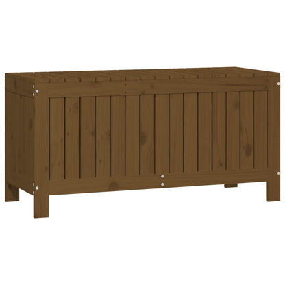 Gartentruhe Honigbraun 108x42,5x54 cm Massivholz Kiefer - Pazzar.ch