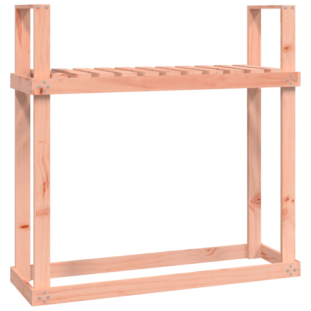 Kaminholzregal 110x35x108,5 cm Massivholz Douglasie - Pazzar.ch