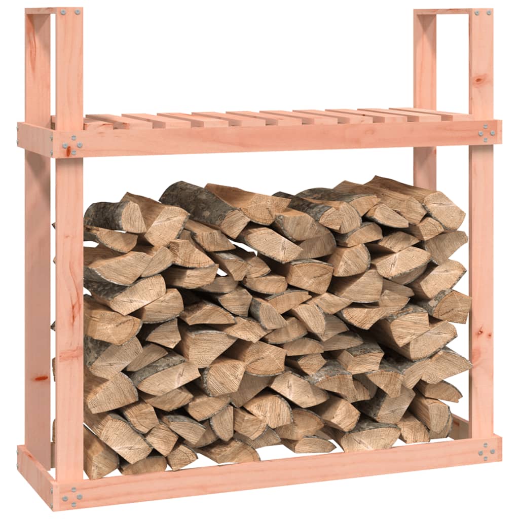 Kaminholzregal 110x35x108,5 cm Massivholz Douglasie - Pazzar.ch