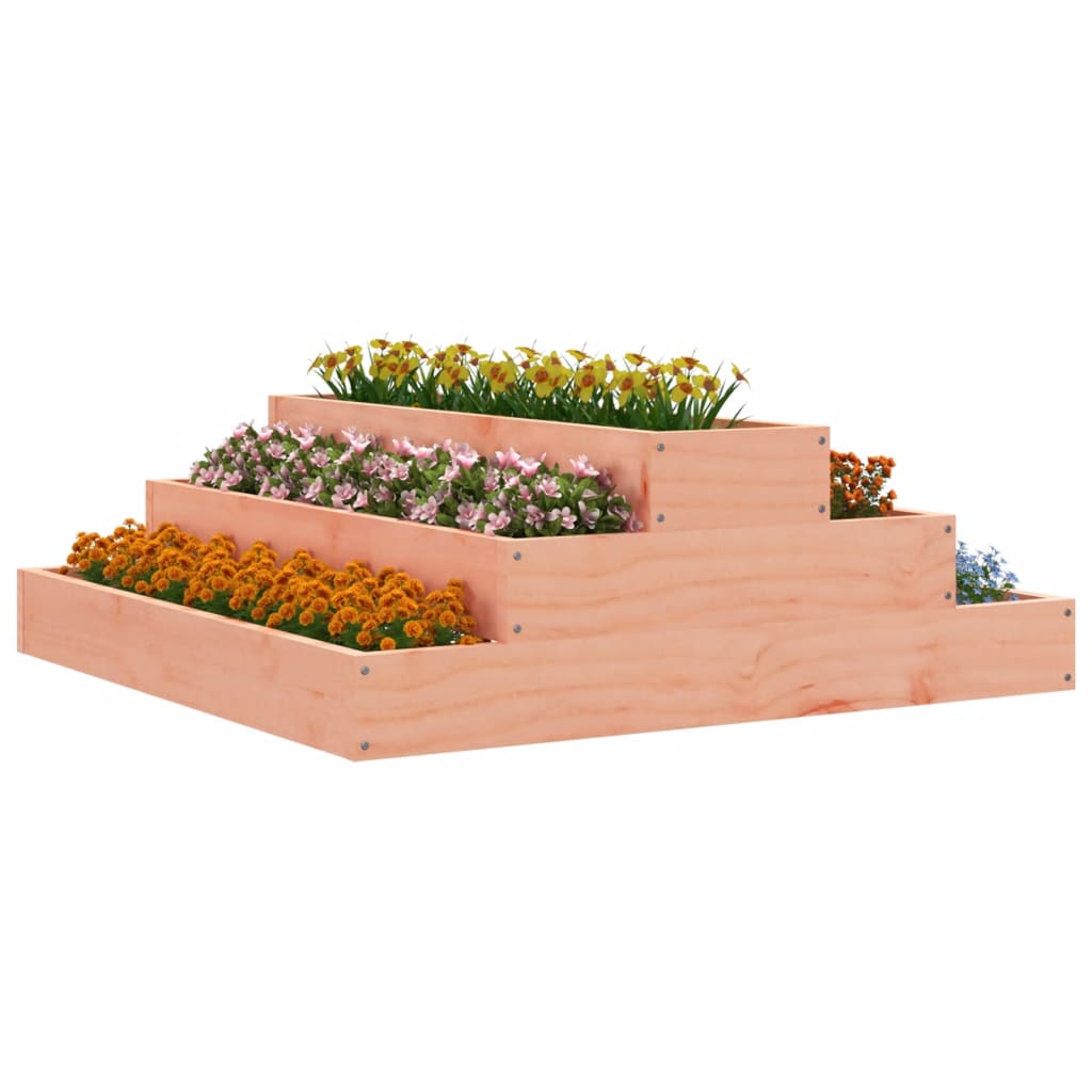 Pflanzkübel 80x80x27 cm Massivholz Douglasie - Pazzar.ch
