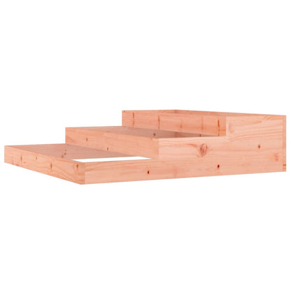 Pflanzkübel 107x107x27 cm Massivholz Douglasie - Pazzar.ch
