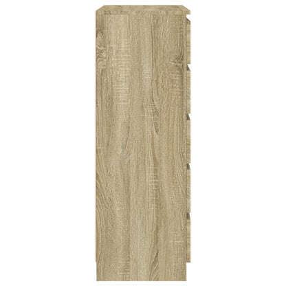 Schubladenschrank Sonoma-Eiche 60x36x103 cm Holzwerkstoff - Pazzar.ch