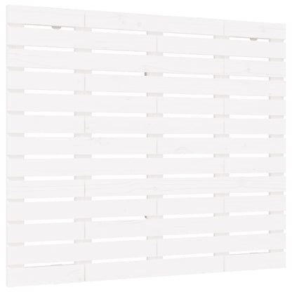 Wand-Kopfteil Weiß 96x3x91,5 cm Massivholz Kiefer - Pazzar.ch