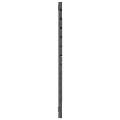 Wand-Kopfteil Grau 126x3x91,5 cm Massivholz Kiefer - Pazzar.ch