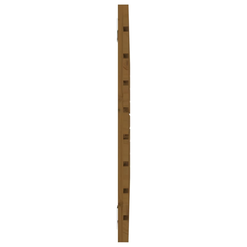 Wand-Kopfteil Honigbraun 106x3x63 cm Massivholz Kiefer - Pazzar.ch