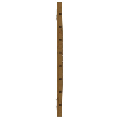 Wand-Kopfteil Honigbraun 106x3x63 cm Massivholz Kiefer - Pazzar.ch