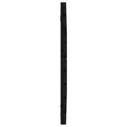 Wand-Kopfteil Schwarz 106x3x63 cm Massivholz Kiefer - Pazzar.ch