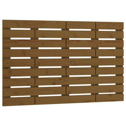 Wand-Kopfteil Honigbraun 96x3x63 cm Massivholz Kiefer - Pazzar.ch