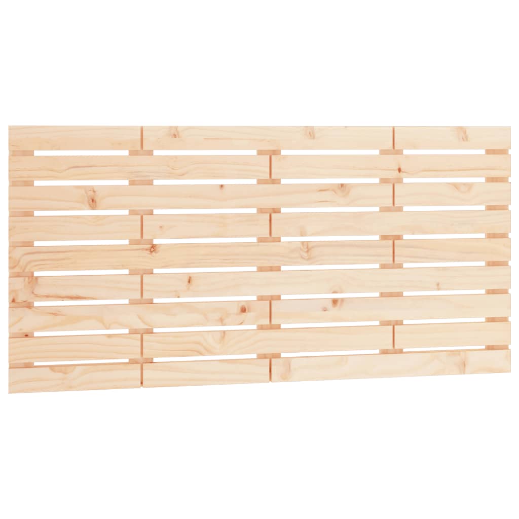 Wand-Kopfteil 126x3x63 cm Massivholz Kiefer - Pazzar.ch